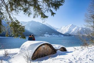 Winter am See und im Naturpark Karwendel